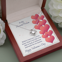 Load image into Gallery viewer, Before I Met You Love Knot Necklace

