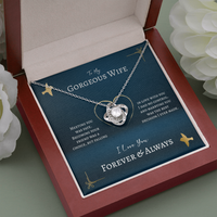 Load image into Gallery viewer, Meeting You Was Fate Love Knot Necklace
