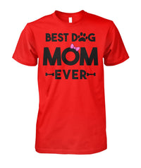 Load image into Gallery viewer, Best Dog Mom Shirt (Black Text)
