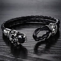 Load image into Gallery viewer, Men&#39;s Gothic Skull Bracelet
