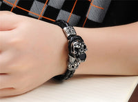 Load image into Gallery viewer, Men&#39;s Gothic Skull Bracelet
