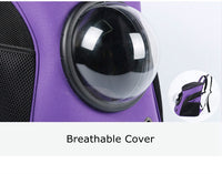 Load image into Gallery viewer, Cat or Dog Space Capsule Backpack
