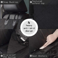 Load image into Gallery viewer, Dog Quilted Car Seat Cover
