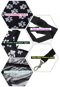 Load image into Gallery viewer, Paw Print Car Seat Dog Cover
