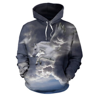 Load image into Gallery viewer, Unicorn in the Clouds Hoodie
