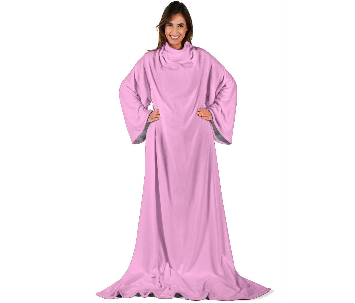 Pink Adult Sleeve Blanket