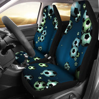 Load image into Gallery viewer, Bouncing Soccer Balls Car Seat Cover (Set of 2)

