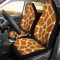 Load image into Gallery viewer, Giraffe Car Seat Covers (Set of 2)
