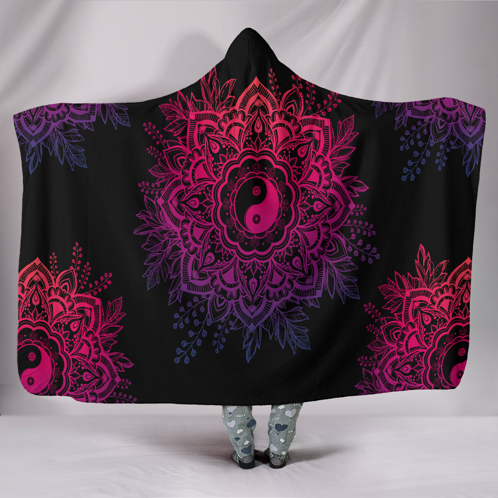 Yin Yang Hooded Blanket - $79.99 - 89.99