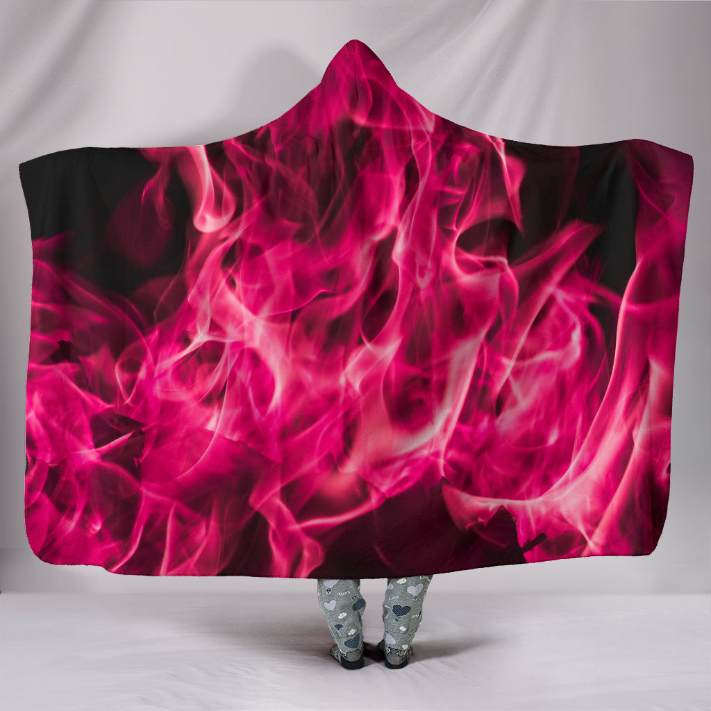 Pink Flame Hooded Blanket - $79.99 - 89.99