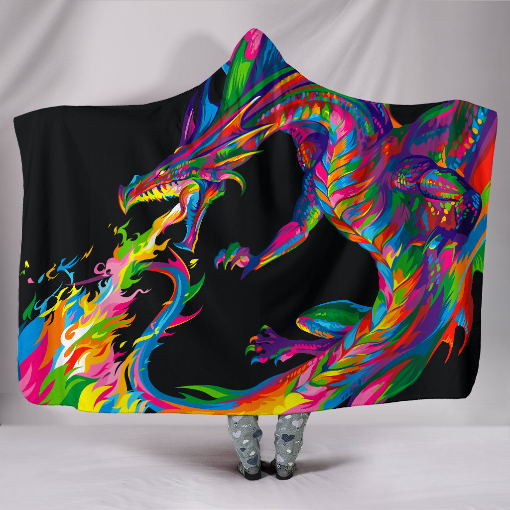 Fantasy Dragon Hooded Blanket - $79.99 - 89.99