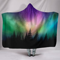 Load image into Gallery viewer, Northern Lights Hooded Blanket - $79.99 - 89.99
