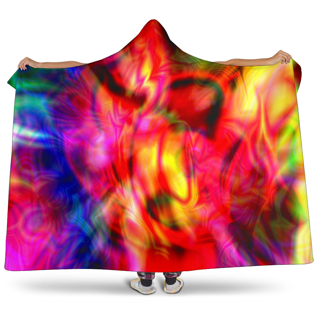 Color Explosion Hooded Blanket - $79.99 - 89.99