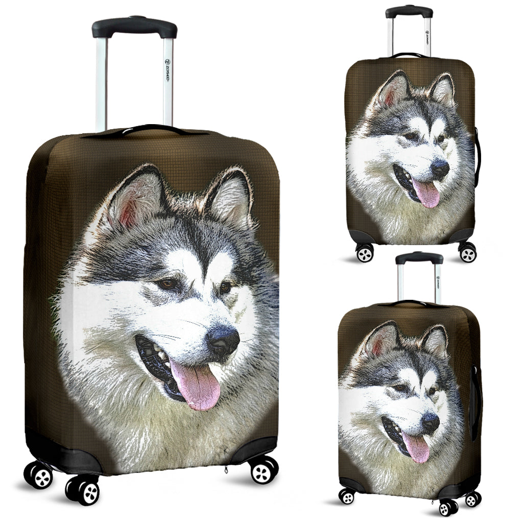 Alaskan Malamute Luggage Cover