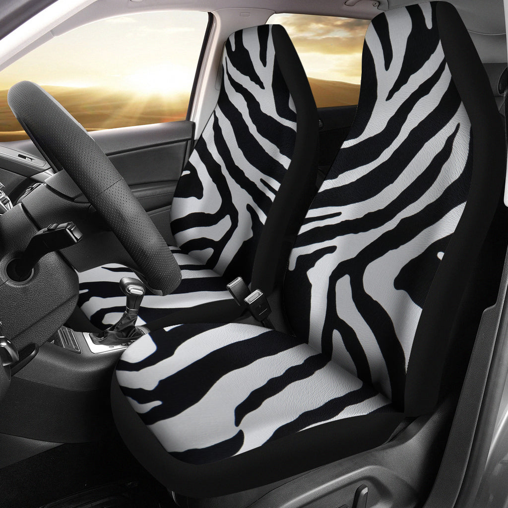 Zebra Car Seat Covers (Set of 2)