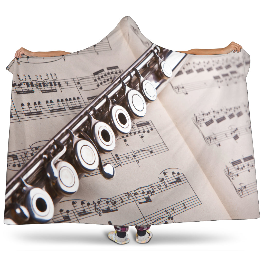 Flute Music Hooded Blanket - $79.99 - 89.99