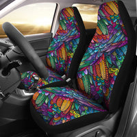 Load image into Gallery viewer, Boho Feathers Car Seat Covers (Set of 2)
