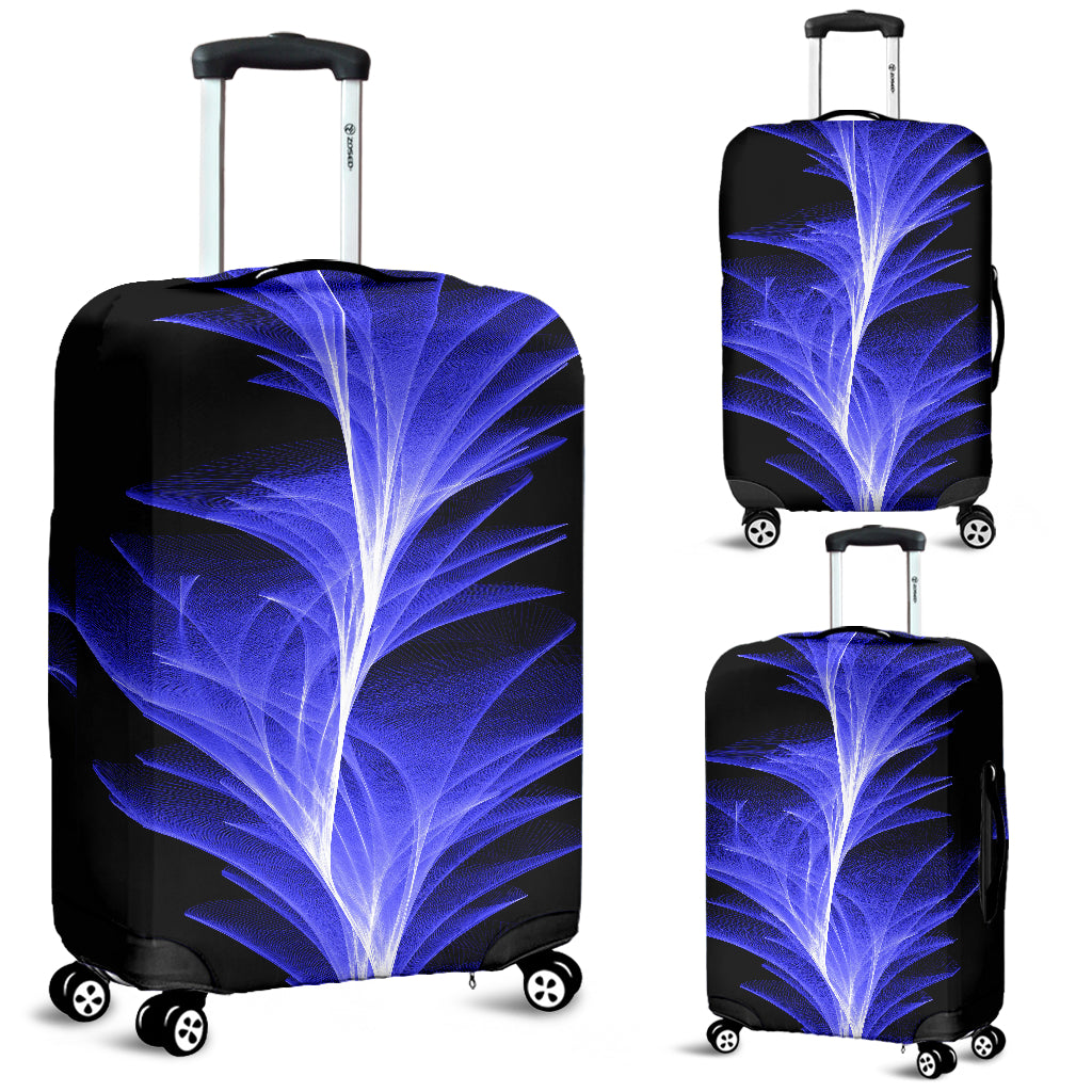 Lighted Feather Luggage Cover