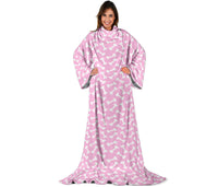 Load image into Gallery viewer, Dog Bones Adult Sleeve Blanket
