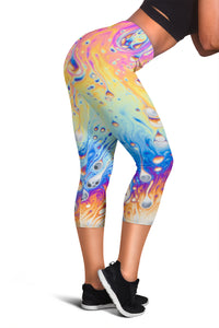 Load image into Gallery viewer, Lava Lamp Women&#39;s Capris
