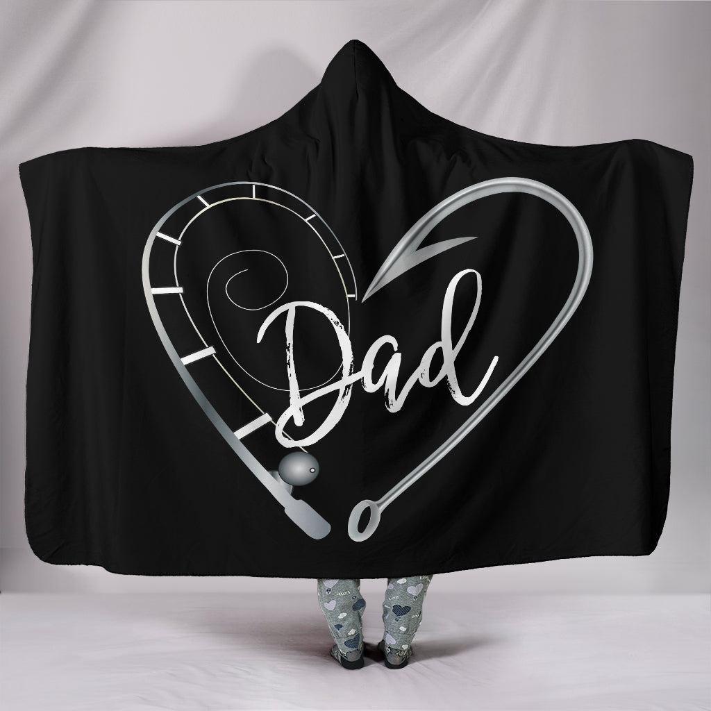 Fishing Dad Hooded Blanket - $79.99 - 89.99