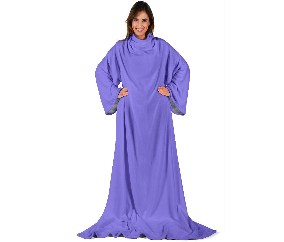 Blue Adult Sleeve Blanket