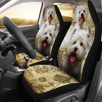 Load image into Gallery viewer, West Highland Terrier Car Seat Covers
