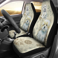 Load image into Gallery viewer, Maltese Car Seat Covers (Set of 2)
