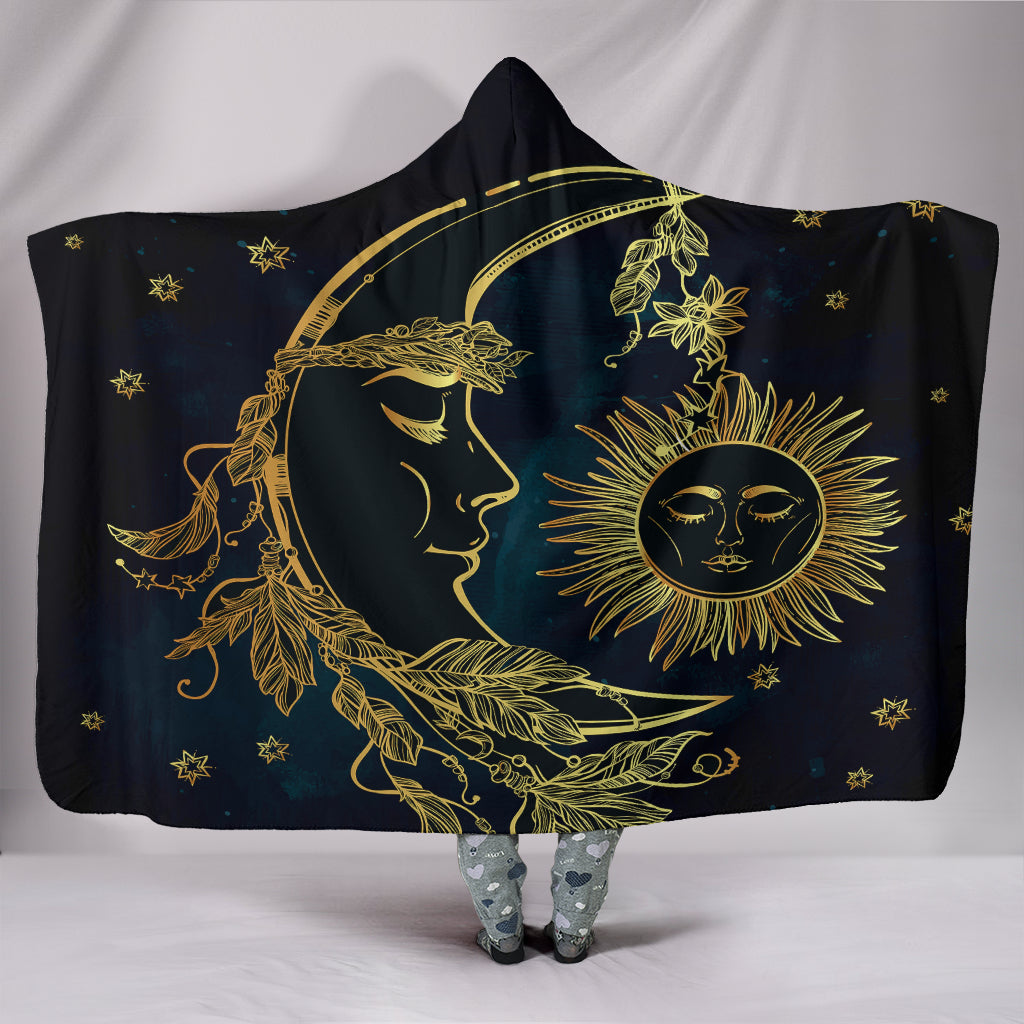 Sun And Moon Hooded Blanket - $79.99 - 89.99