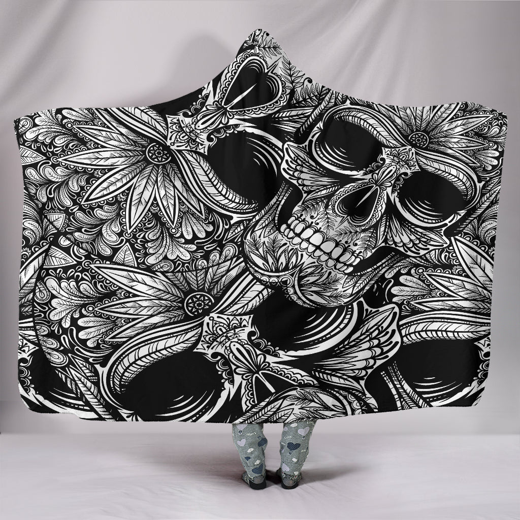 Skull Hooded Blanket - $79.99 - 89.99