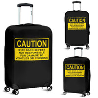 Load image into Gallery viewer, Caution Luggage Cover
