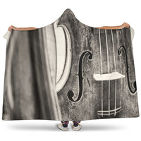 Load image into Gallery viewer, Violin Hooded Blanket - $79.99 - 89.99
