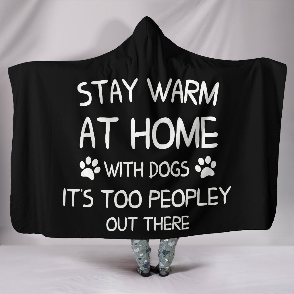 Stay Warm At Home With Dogs Hooded Blanket - $79.99 - 89.99