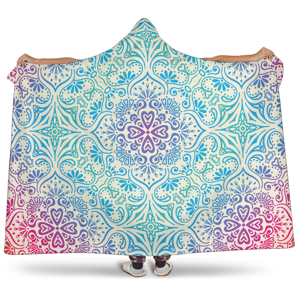 Bohemian Blue Hooded Blankets - $79.99 - 89.99