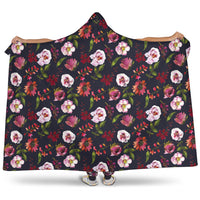 Load image into Gallery viewer, Roses Peonies Hooded Blanket - $79.99 - 89.99
