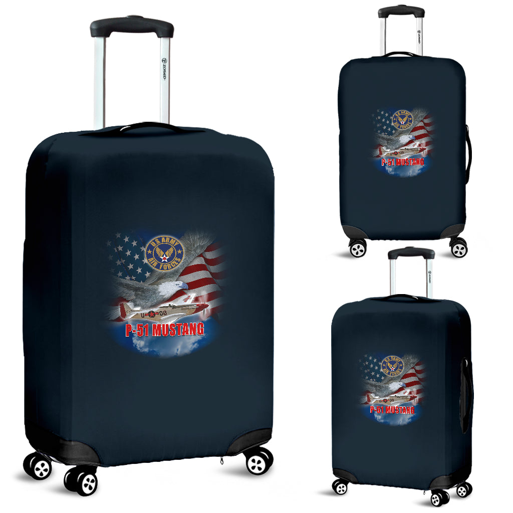 P-51 Mustang Luggage Cover