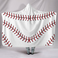 Load image into Gallery viewer, Baseball Hooded Blanket - $79.99 - 89.99
