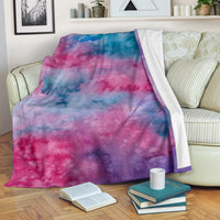 Load image into Gallery viewer, Watercolor Pink Blanket - $46.99 - 53.99
