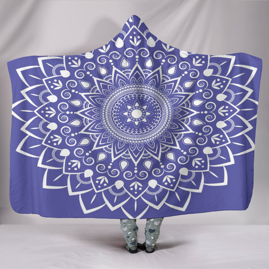 Purple Mandala Hooded Blanket - $79.99 - 89.99
