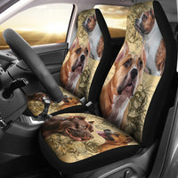 Load image into Gallery viewer, Staffordshire Bull Terrier Car Seat Covers (Set of 2)
