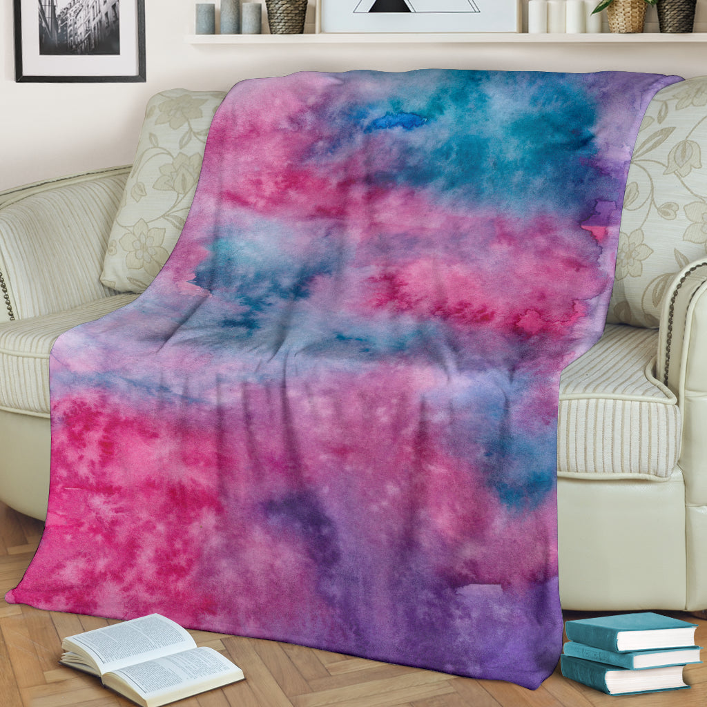 Watercolor Pink Blanket - $46.99 - 53.99