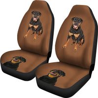 Load image into Gallery viewer, Rottweiler Car Seat Covers (Set of 2)
