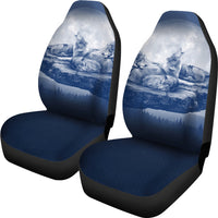 Load image into Gallery viewer, Wolf Pack Car Seat Covers (Set of 2)
