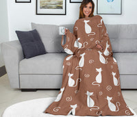 Load image into Gallery viewer, Brown Cat Print Snuglee

