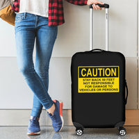 Load image into Gallery viewer, Caution Luggage Cover
