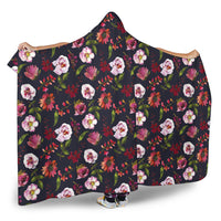 Load image into Gallery viewer, Roses Peonies Hooded Blanket - $79.99 - 89.99
