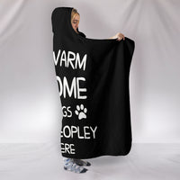 Load image into Gallery viewer, Stay Warm At Home With Dogs Hooded Blanket - $79.99 - 89.99
