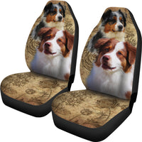 Load image into Gallery viewer, Australian Shepherd Car Seat Covers (Set of 2)
