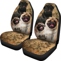 Load image into Gallery viewer, Pug Car Seat Covers (Set of 2)
