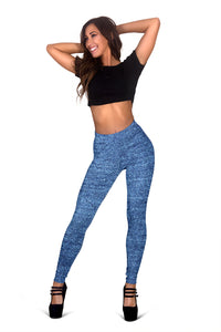 Load image into Gallery viewer, Blue Women&#39;s Leggings
